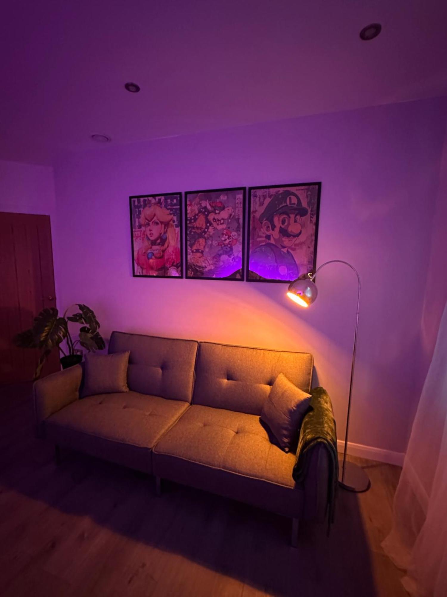Retro Suite A Luxury Apartment With King Size Bed Wii Games And Entertainment Leicester Exterior photo